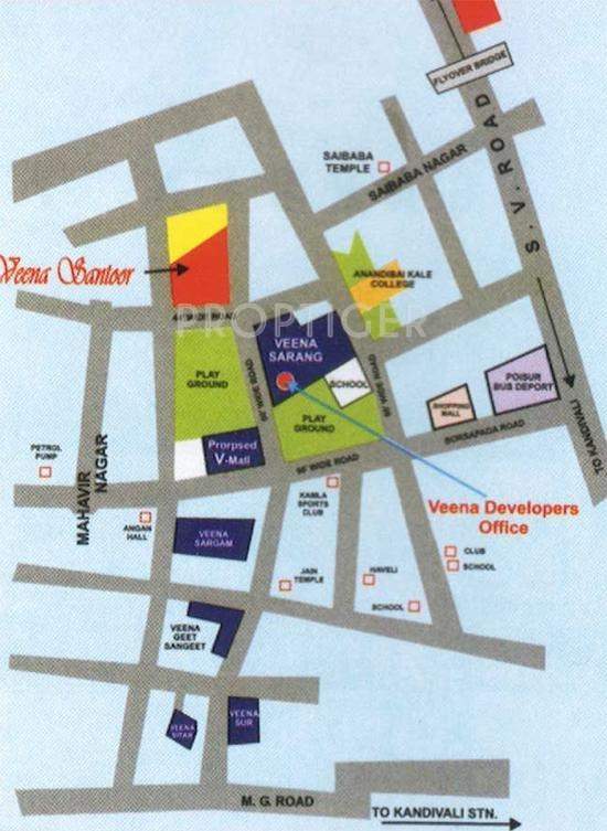 Images for Location Plan of Veena Santoor Phase II