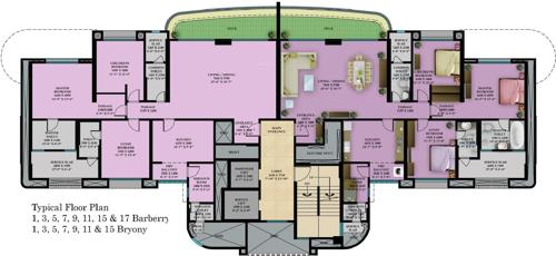 Images for Cluster Plan of Nahar Burberry and Bryony