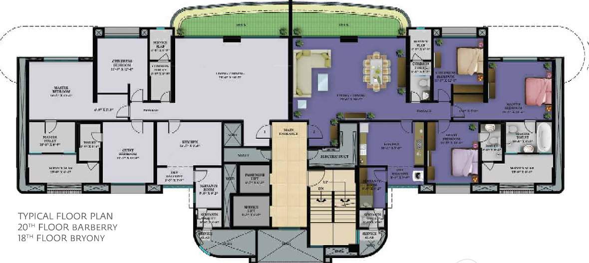 Images for Cluster Plan of Nahar Burberry and Bryony
