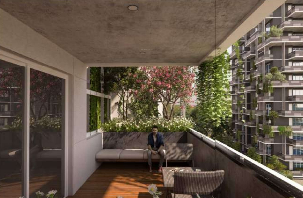  uber verdant Balcony