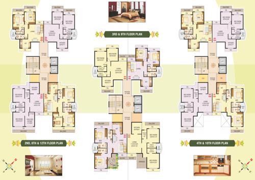 Images for Cluster Plan of Aryan Land Breeze