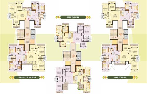 Images for Cluster Plan of Aryan Land Breeze