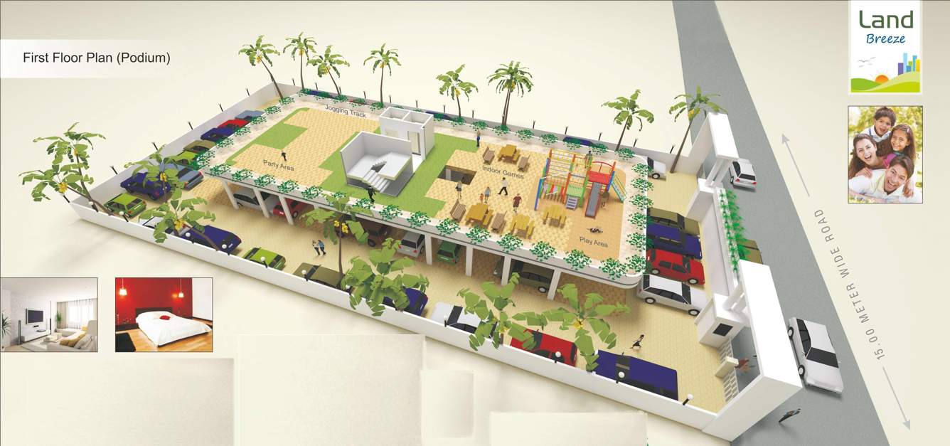 Images for Cluster Plan of Aryan Land Breeze