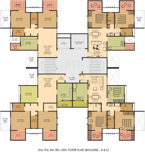 Images for Cluster Plan of Gauree Atlantica East