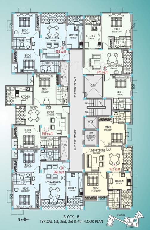 kalpataru Images for Cluster Plan of Yuga Kalpataru