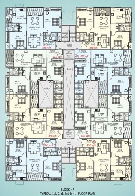 kalpataru Images for Cluster Plan of Yuga Kalpataru