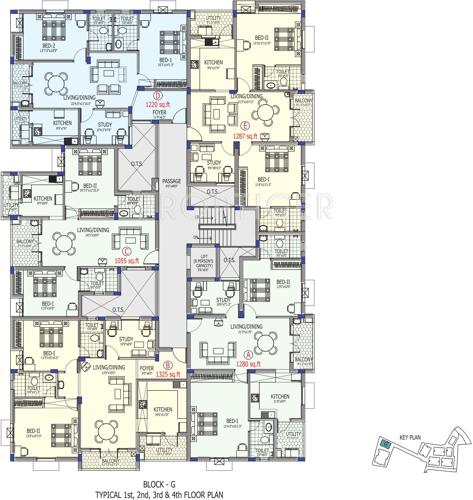  kalpataru Images for Cluster Plan of Yuga Kalpataru
