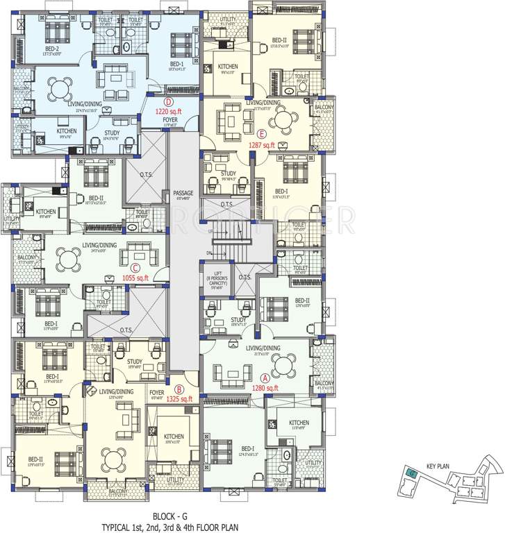 kalpataru Images for Cluster Plan of Yuga Kalpataru