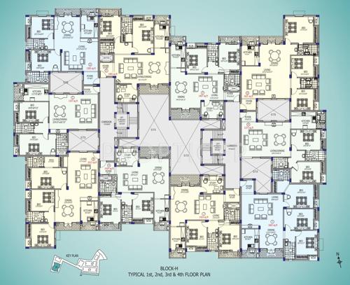  kalpataru Images for Cluster Plan of Yuga Kalpataru