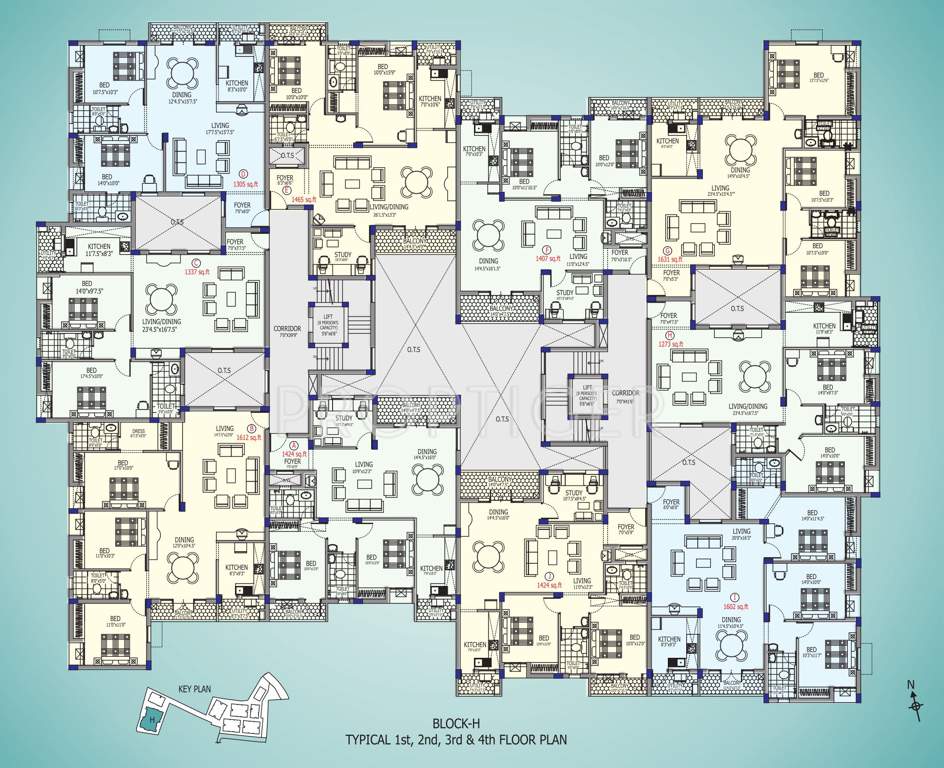 kalpataru Images for Cluster Plan of Yuga Kalpataru