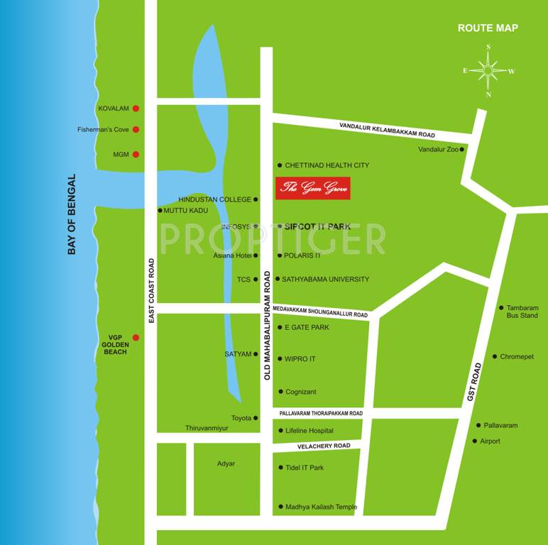 grove Images for Location Plan of Gem Grove