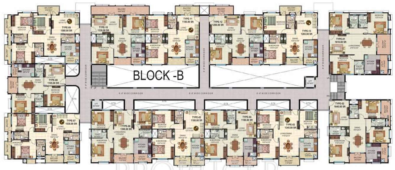 lotus palace Images for Cluster Plan of First Lotus Palace