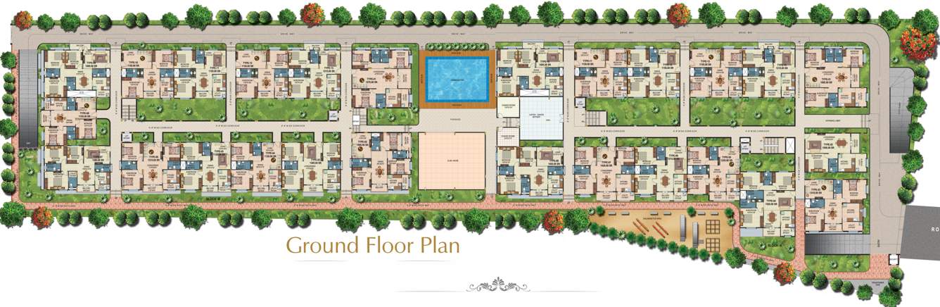 lotus palace Images for Cluster Plan of First Lotus Palace