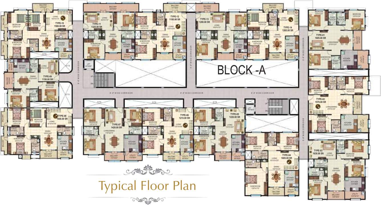 lotus palace Images for Cluster Plan of First Lotus Palace