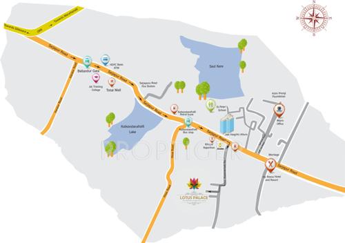  lotus-palace Images for Location Plan of First Lotus Palace