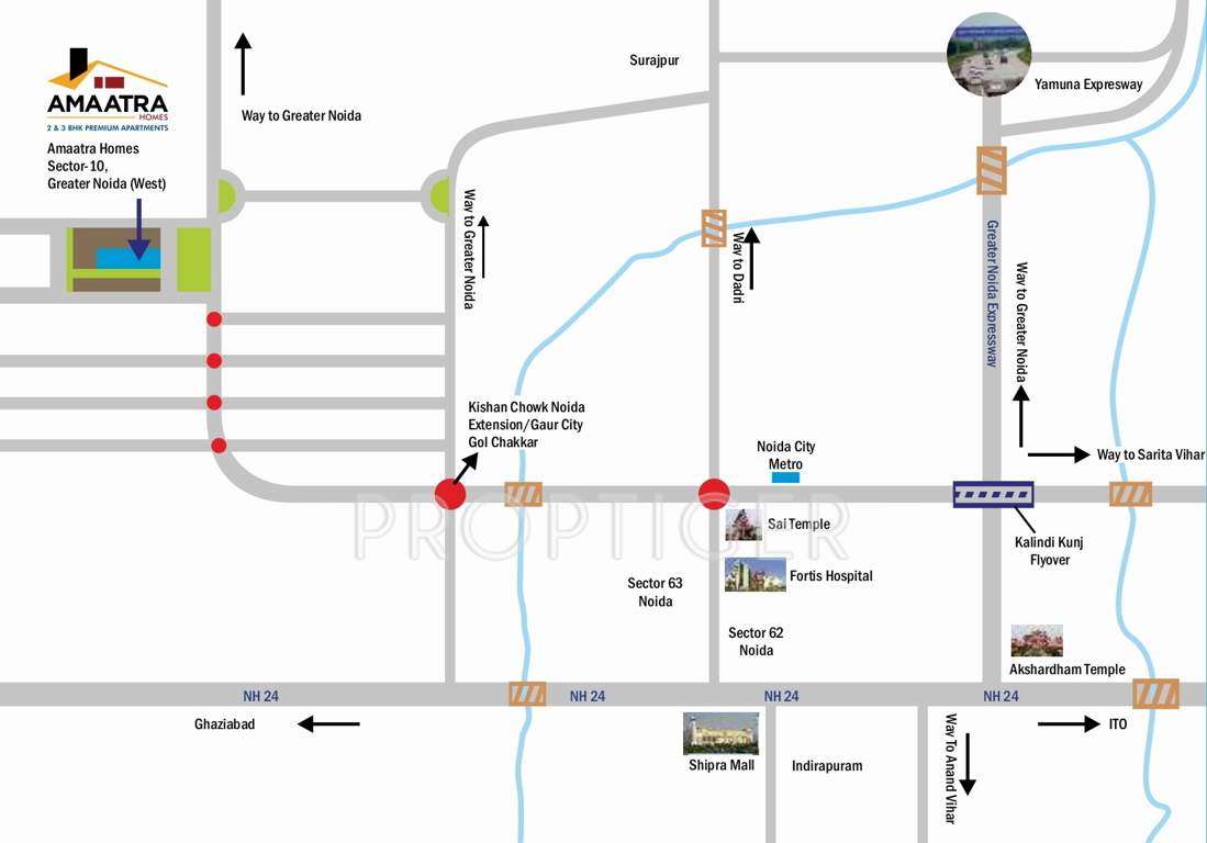  homes Images for Location Plan of Amaatra Homes