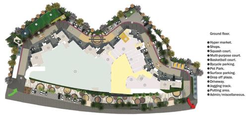  aqua-coronet Images for Layout Plan of Monarch Aqua