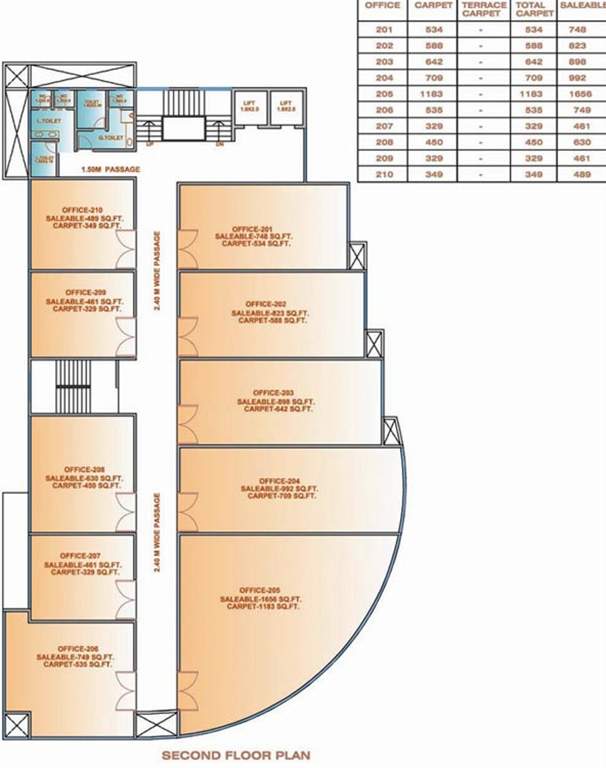  mark plazzo Images for Cluster Plan of Suratwala Mark Plazzo