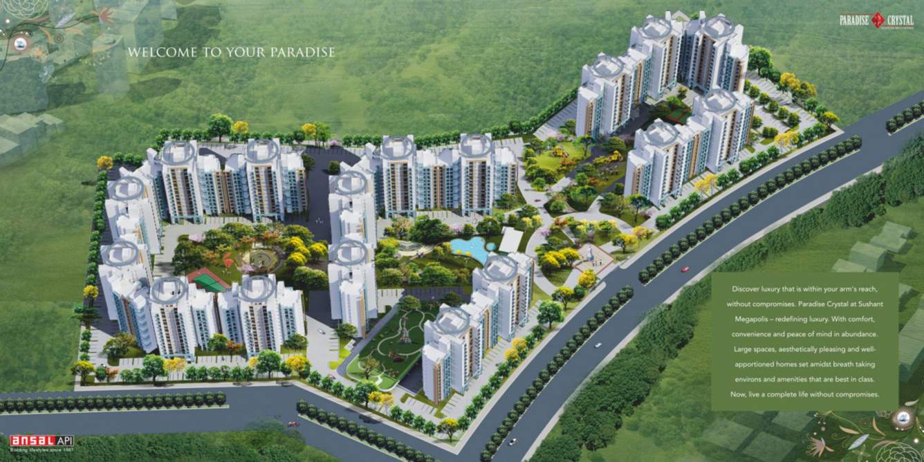  paradise crystal Images for Elevation of Ansal Paradise Crystal