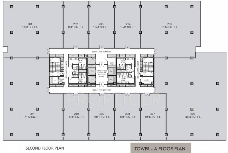Images for Cluster Plan of Panchshil World Trade Center