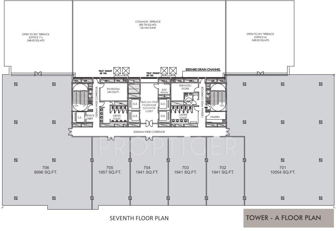 Images for Cluster Plan of Panchshil World Trade Center