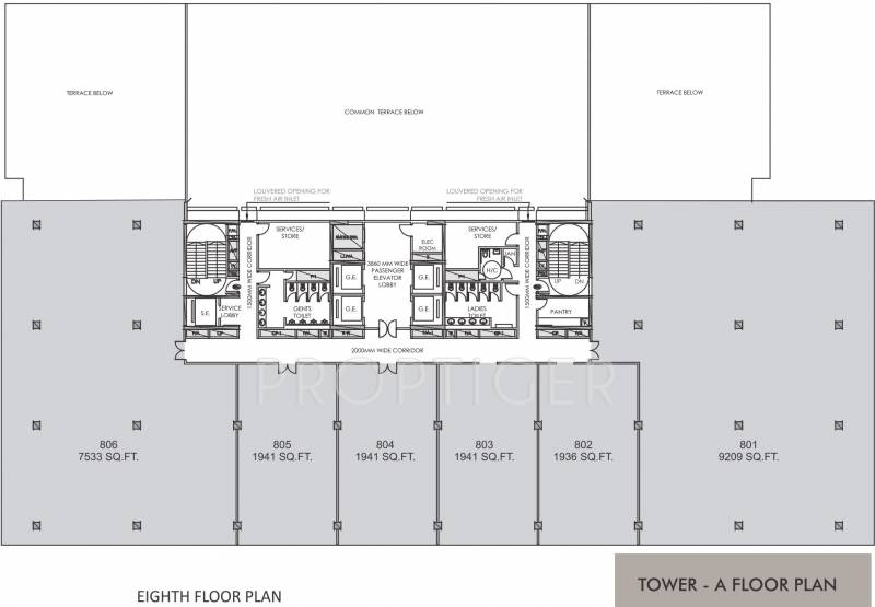 Images for Cluster Plan of Panchshil World Trade Center