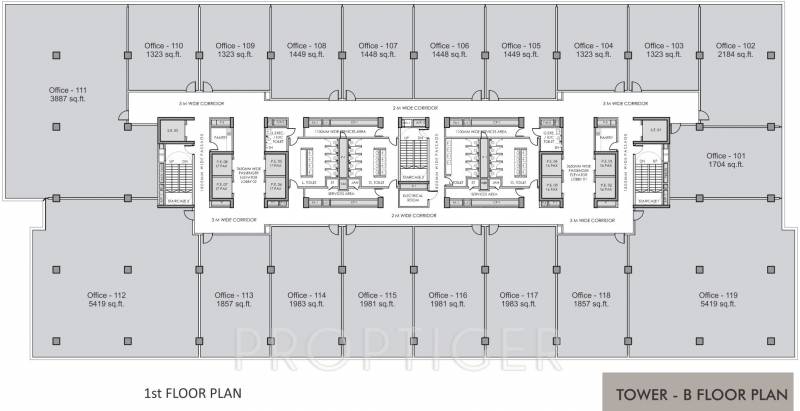 Images for Cluster Plan of Panchshil World Trade Center