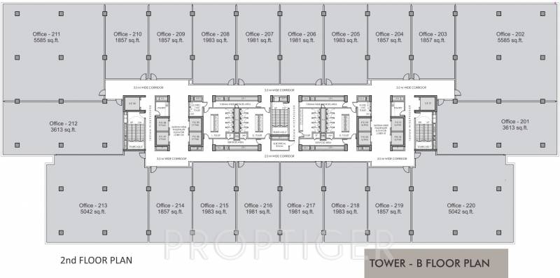 Images for Cluster Plan of Panchshil World Trade Center