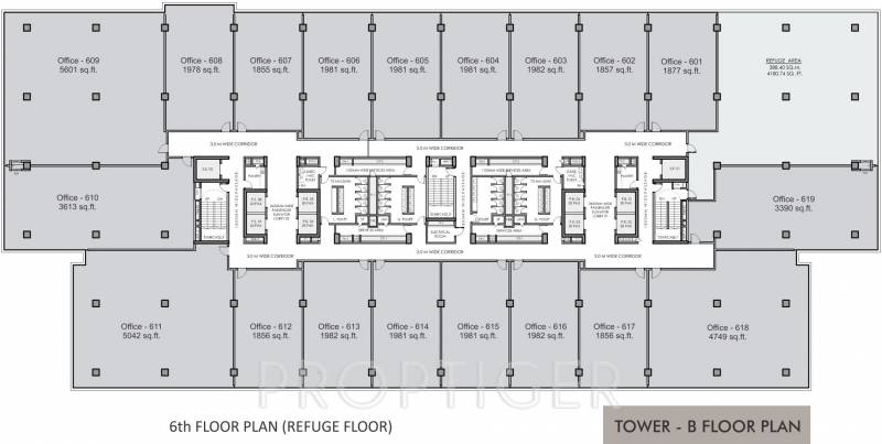 Images for Cluster Plan of Panchshil World Trade Center