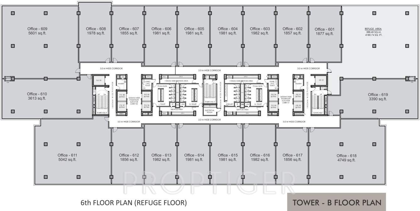 Images for Cluster Plan of Panchshil World Trade Center