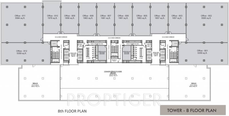Images for Cluster Plan of Panchshil World Trade Center