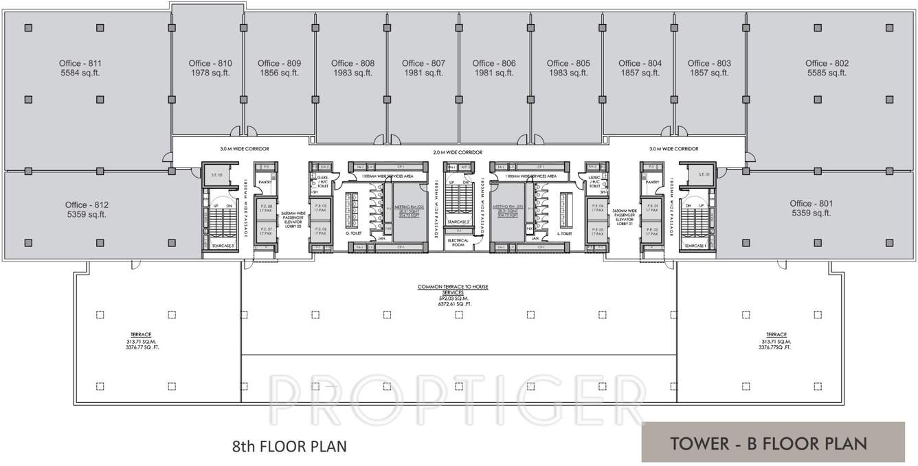 Images for Cluster Plan of Panchshil World Trade Center