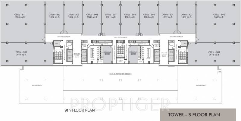 Images for Cluster Plan of Panchshil World Trade Center