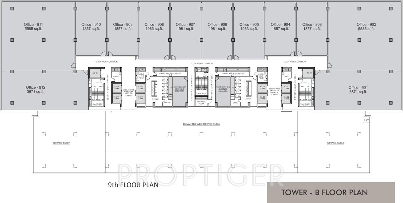 Images for Cluster Plan of Panchshil World Trade Center