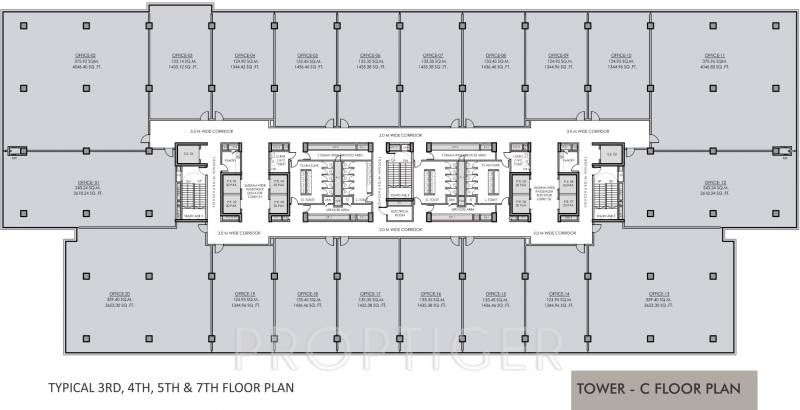 Images for Cluster Plan of Panchshil World Trade Center