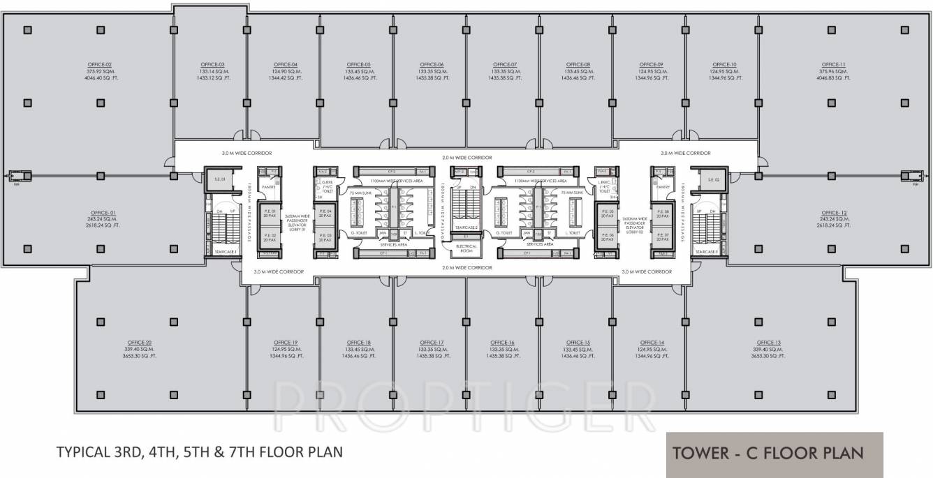Images for Cluster Plan of Panchshil World Trade Center