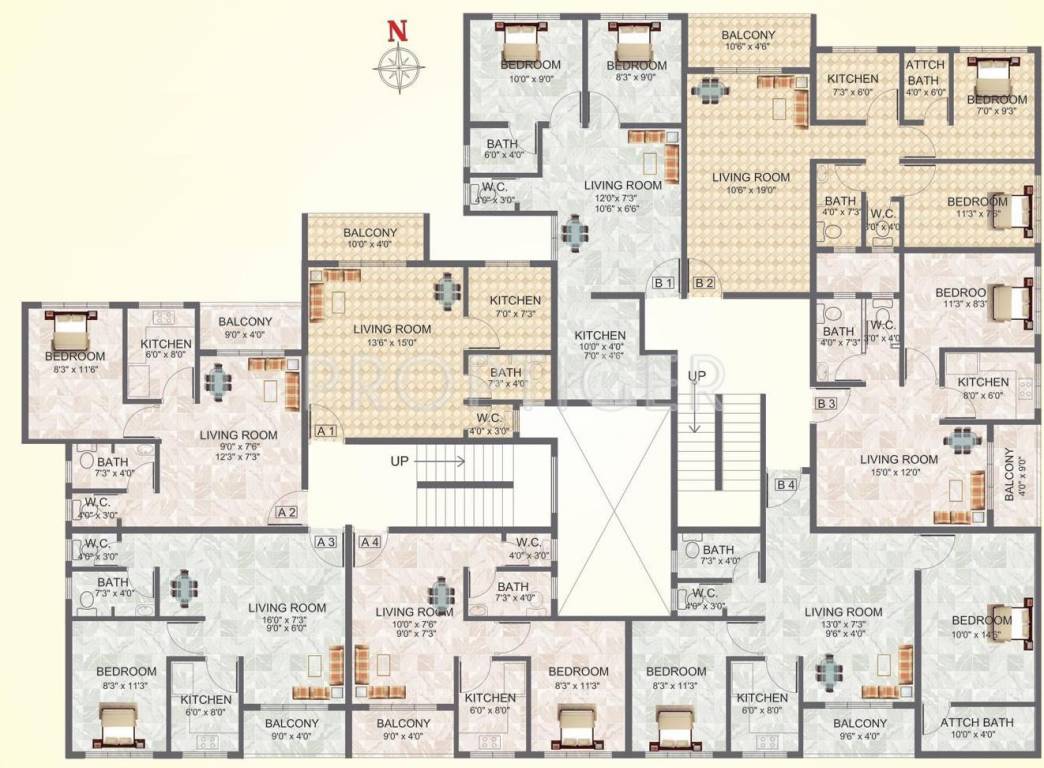 Images for Cluster Plan of Tirupati Balaji Kalash