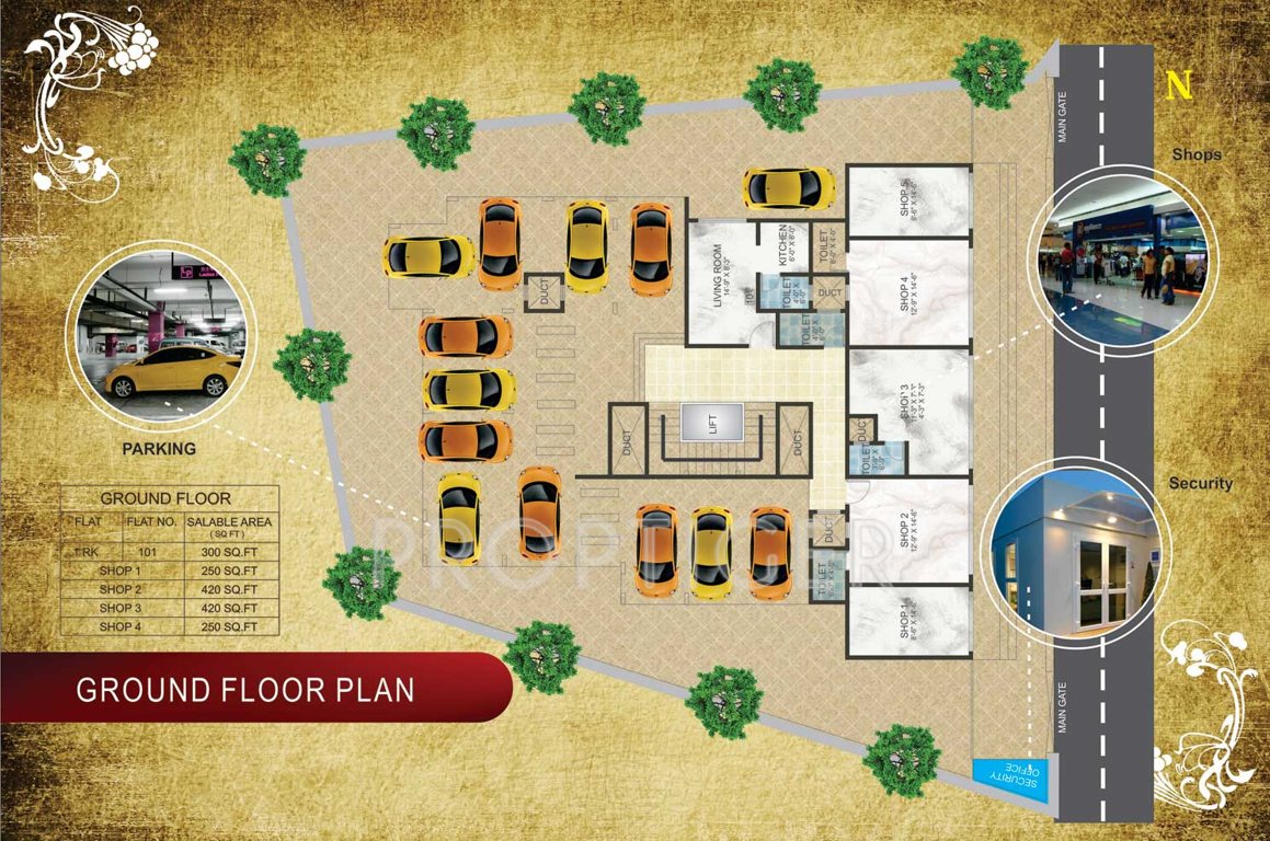 tirupati balaji swarna kalash Cluster Plan