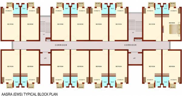 Images for Cluster Plan of Ansal Aasra Avom Bharosa