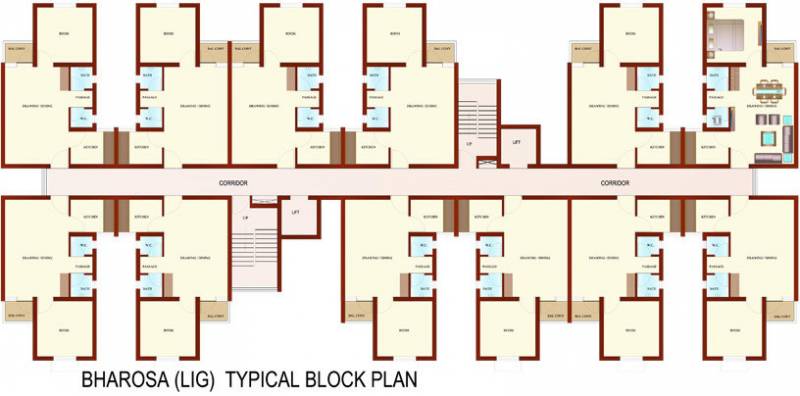 Images for Cluster Plan of Ansal Aasra Avom Bharosa