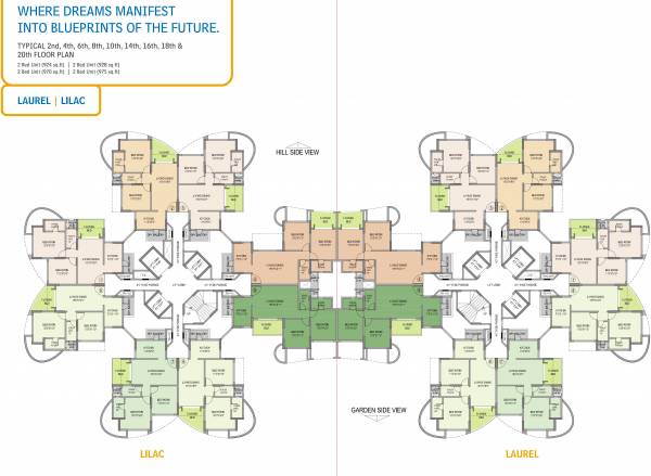Images for Cluster Plan of Nahar Laurel and Lilac