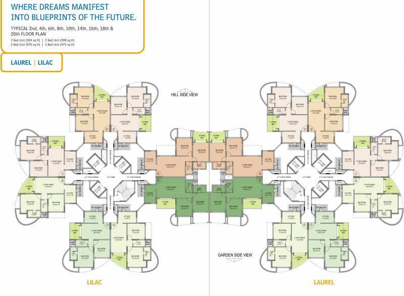 Images for Cluster Plan of Nahar Laurel and Lilac