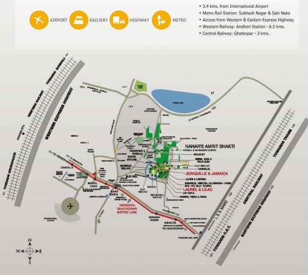 Images for Location Plan of Nahar Laurel and Lilac