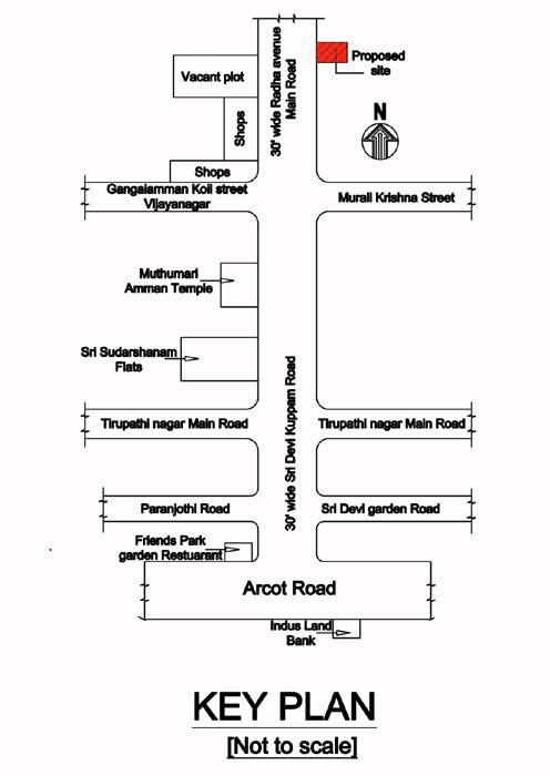 Images for Location Plan of Rajni Saathvika