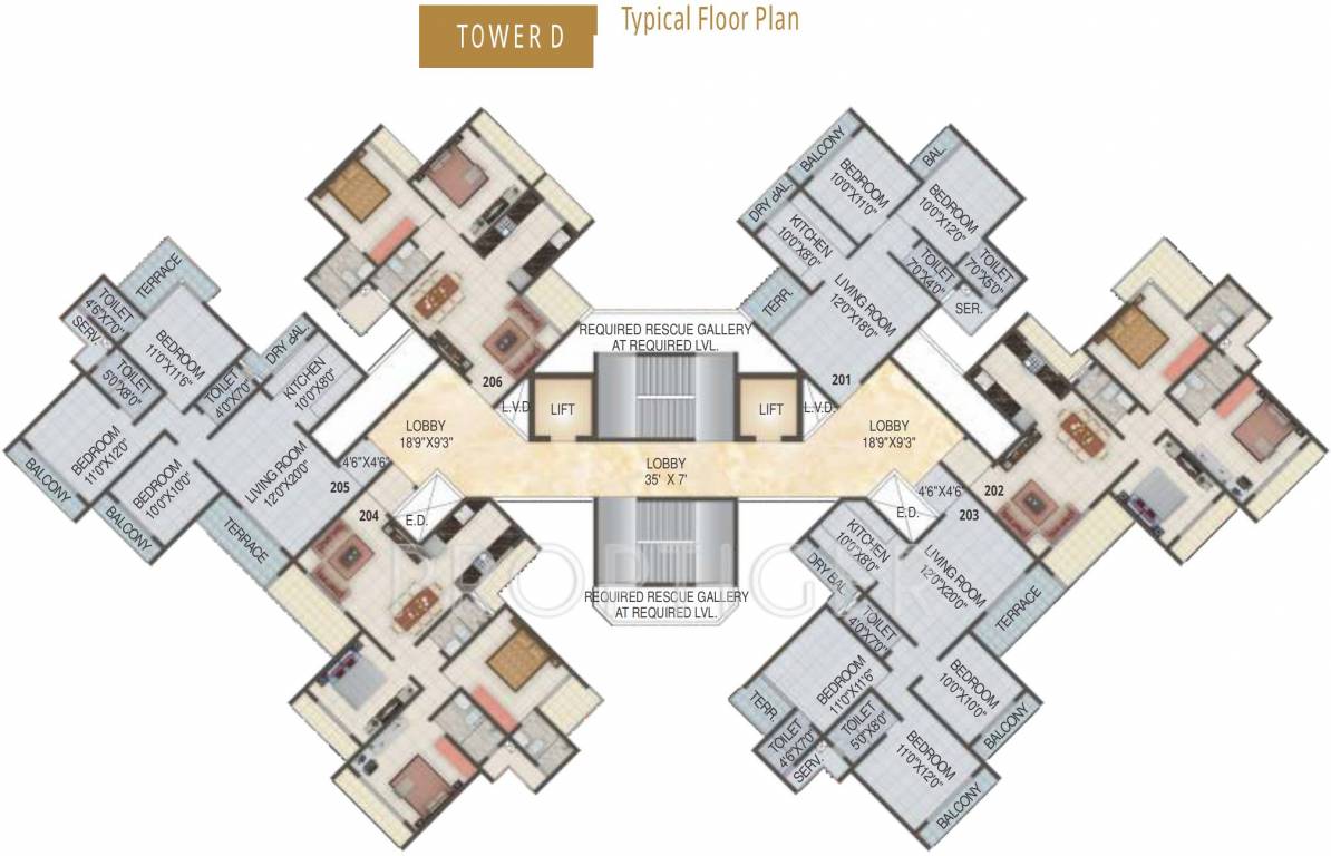 Images for Cluster Plan of Akshar Estonia