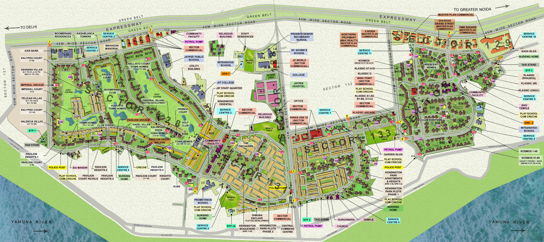 kingswood oriental Master Plan
