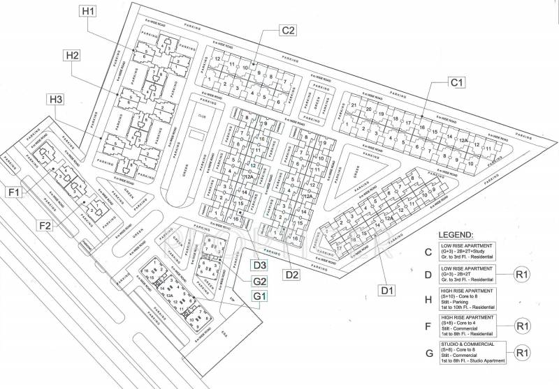 Images for Site Plan of Eldeco Hillside