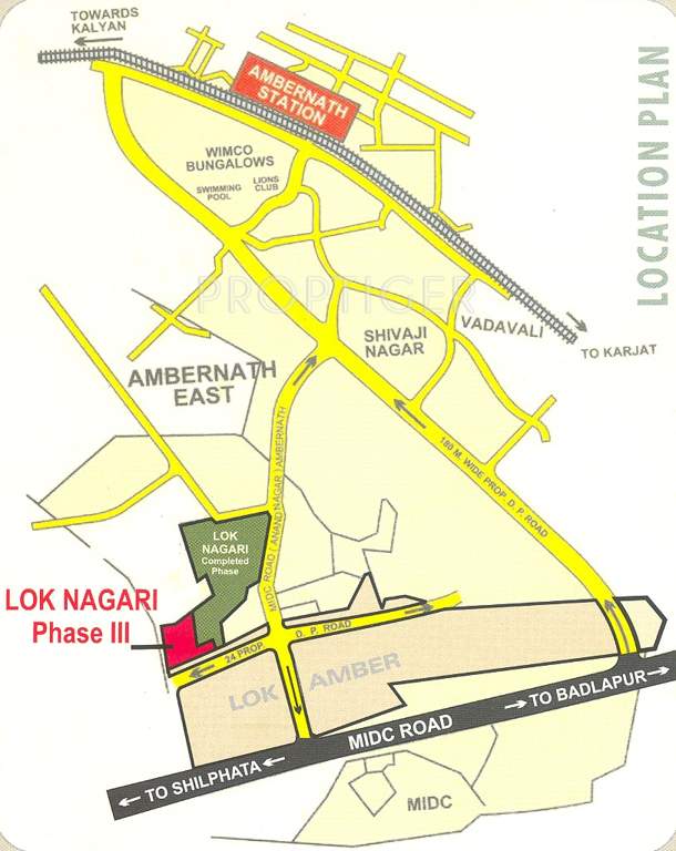 Images for Location Plan of Lok Nagari Phase III