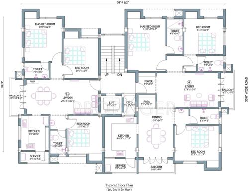 Images for Cluster Plan of Firm Paradise