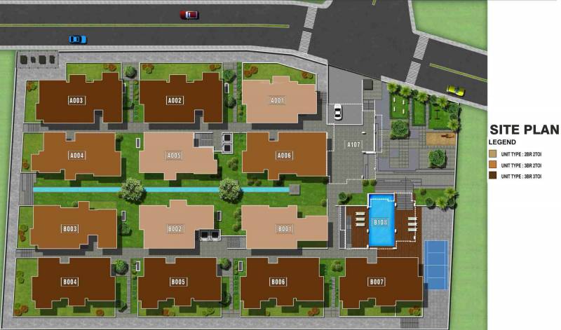  celestia Images for Site Plan of Nakshatra Celestia